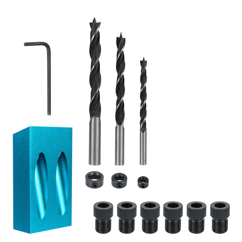 Fixoora 15° Pocket Hole Jig Kit