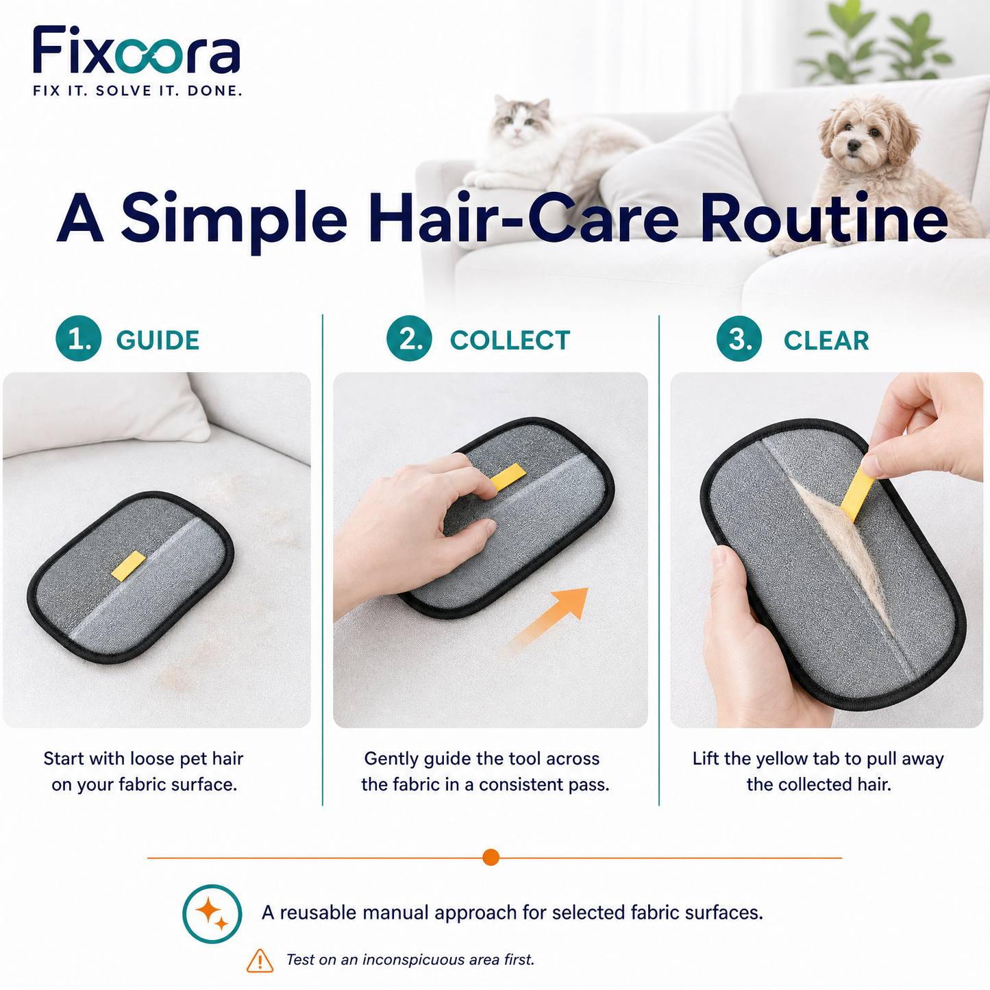 Reusable Pet Hair Removal Glove