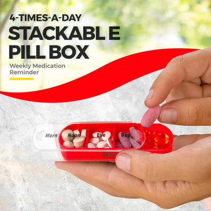 Fixoora 7-Day AM/PM Pill Organizer