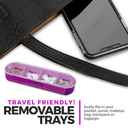 Fixoora 7-Day AM/PM Pill Organizer