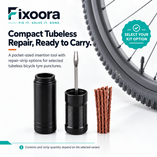 Fixoora Tubeless Bike Tire Repair Kit