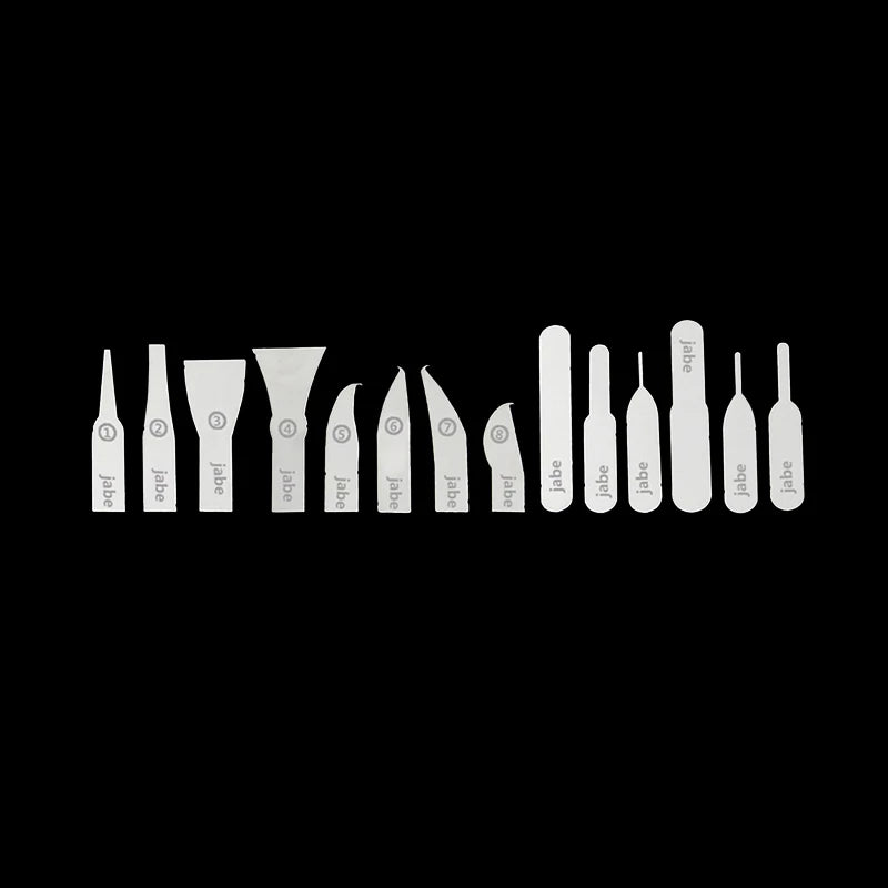Precision Chip Removal Blade Set