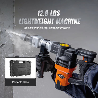 Fixoora 1400W Demolition Hammer Kit