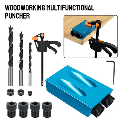 Fixoora 15° Pocket Hole Jig Kit