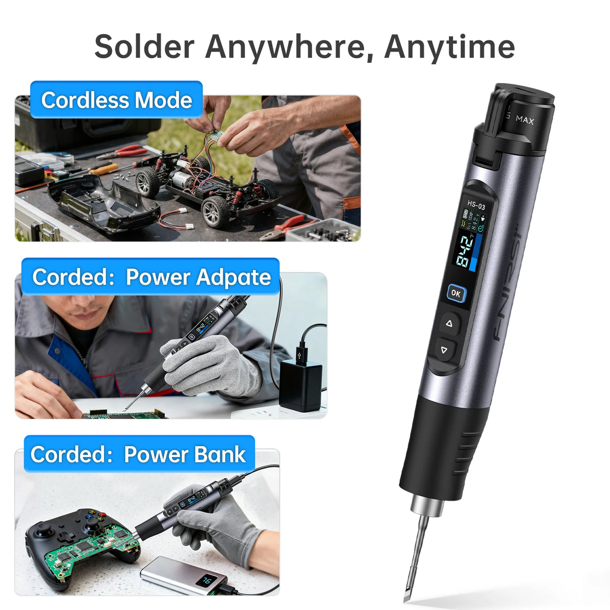 Fixoora Cordless Precision Soldering Iron