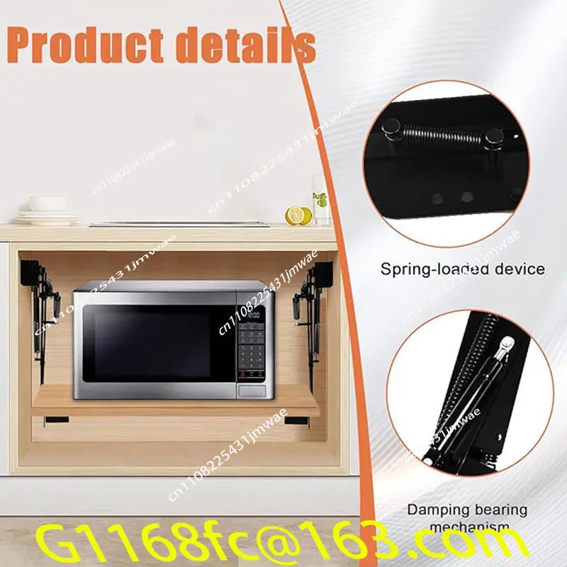 Fixoora Spring-Assisted Cabinet Appliance Lift