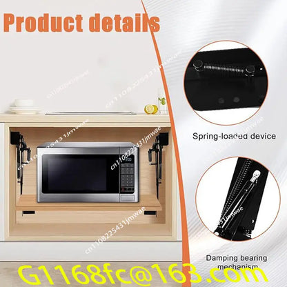 Fixoora Spring-Assisted Cabinet Appliance Lift