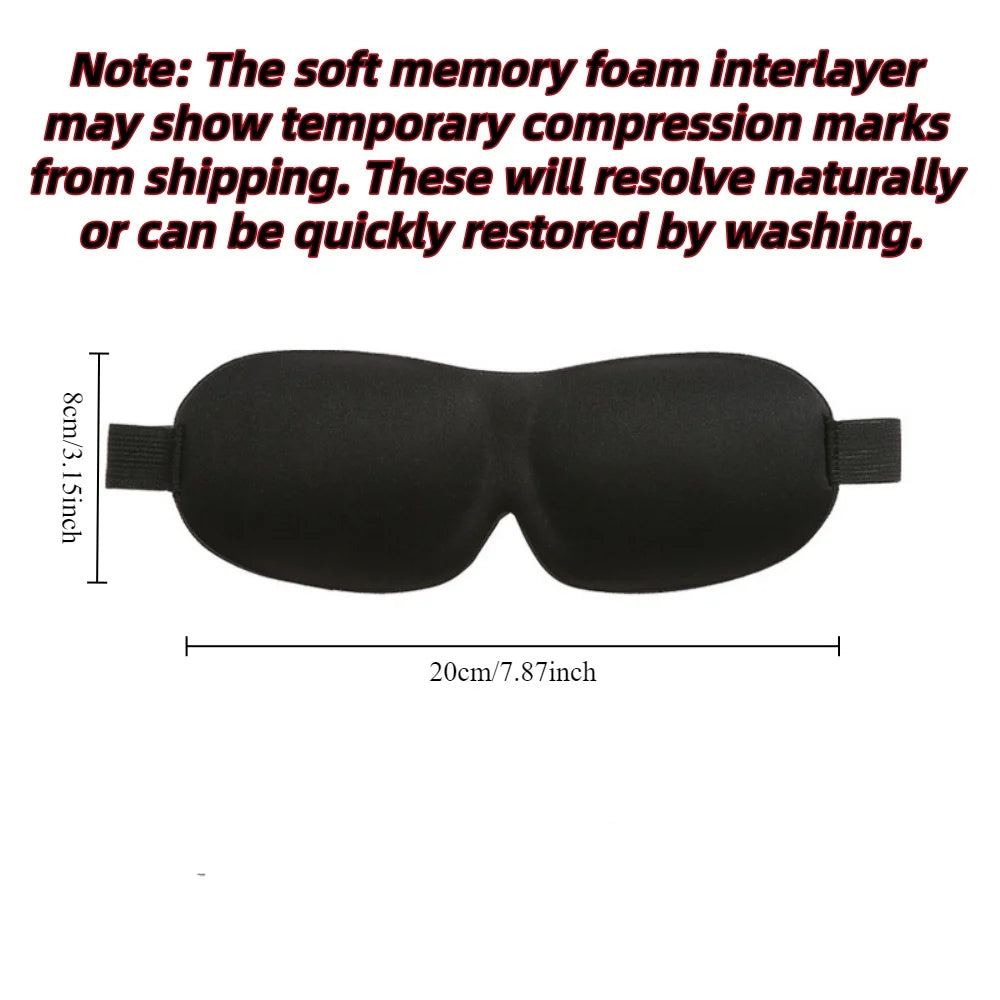 Fixoora 3D Contoured Sleep Mask