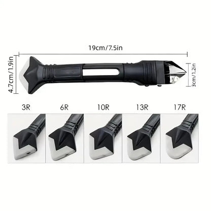 Fixoora 5-in-1 Silicone Caulking & Grout Tool