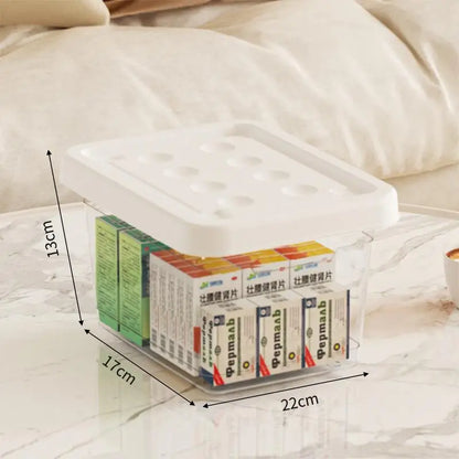 Fixoora 3-Tier Medicine & First Aid Organizer