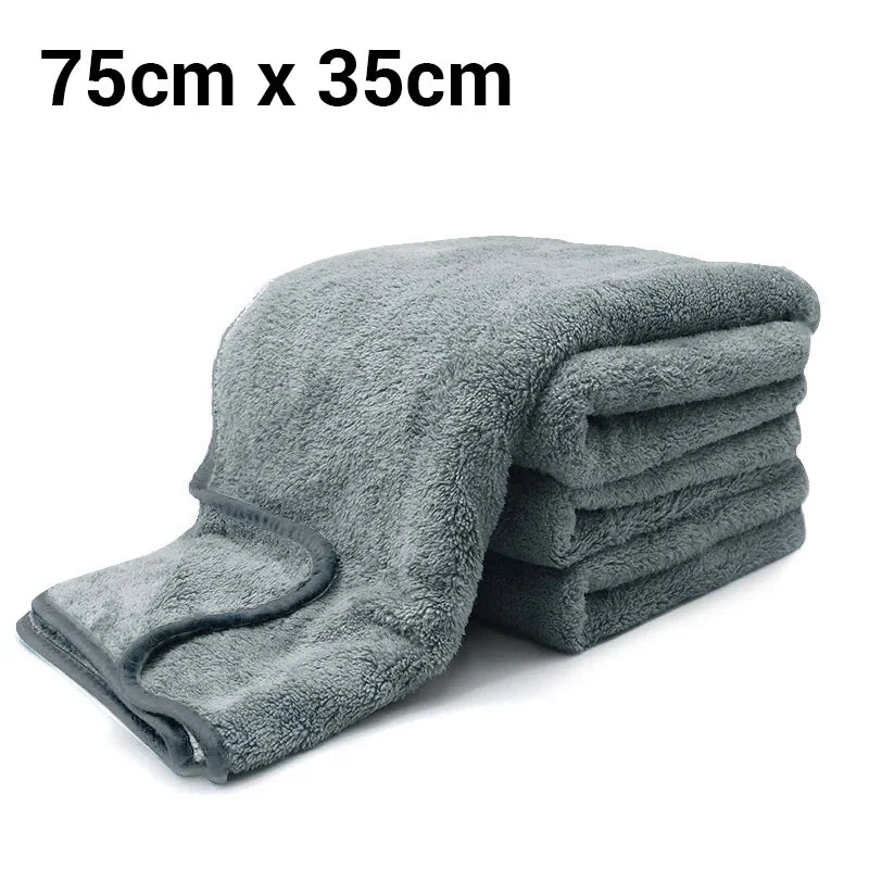Fixoora Plush Microfiber Car Drying Towel