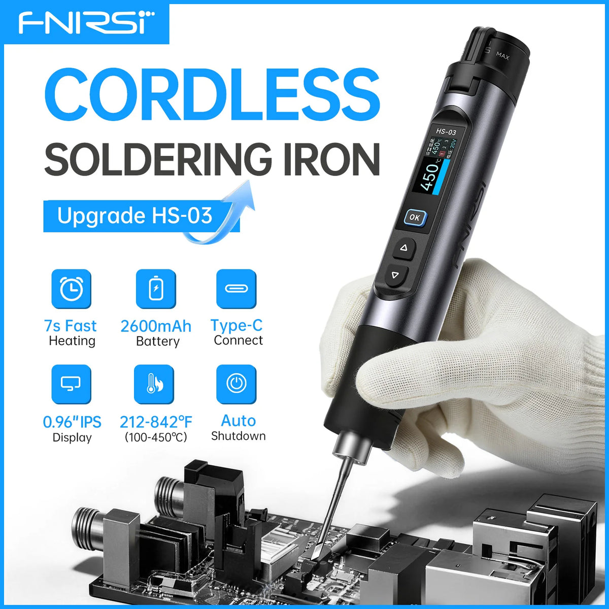 Fixoora Cordless Precision Soldering Iron