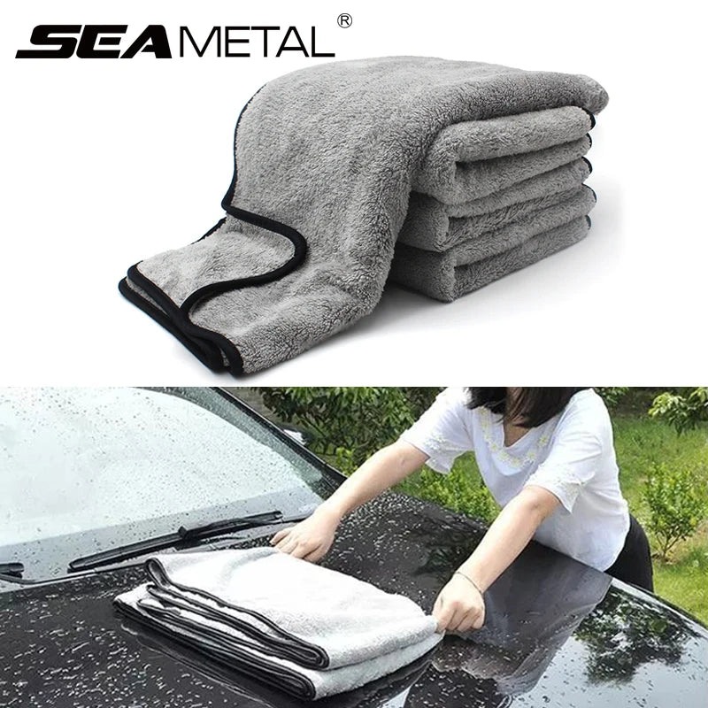 Fixoora Plush Microfiber Car Drying Towel
