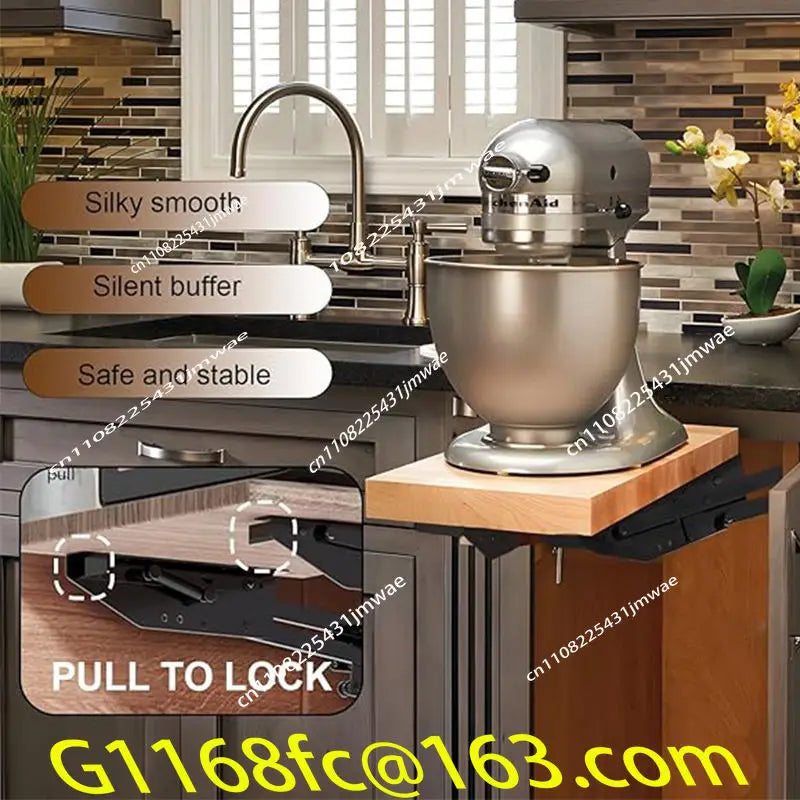Fixoora Spring-Assisted Cabinet Appliance Lift