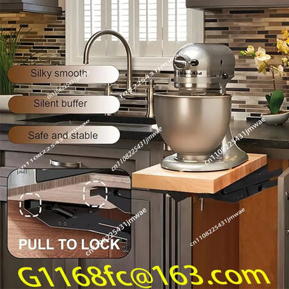 Fixoora Spring-Assisted Cabinet Appliance Lift