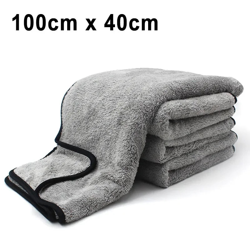 Fixoora Plush Microfiber Car Drying Towel