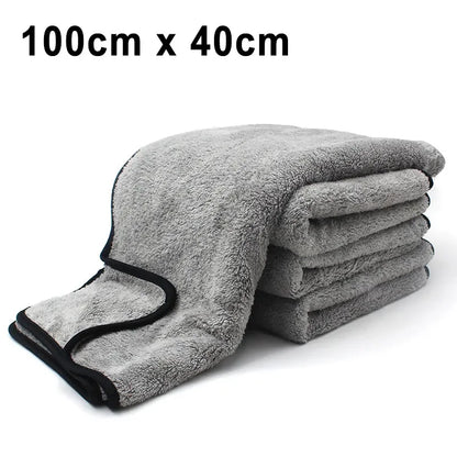 Fixoora Plush Microfiber Car Drying Towel
