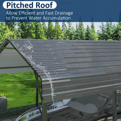 Fixoora Heavy-Duty Metal Carport