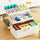 Fixoora 3-Tier Medicine & First Aid Organizer