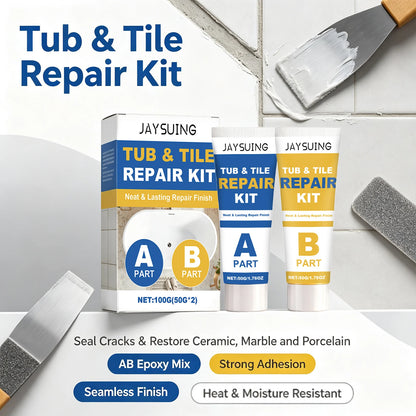 Fixoora Tub & Tile Crack Repair Kit