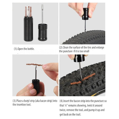 Fixoora Tubeless Bike Tire Repair Kit