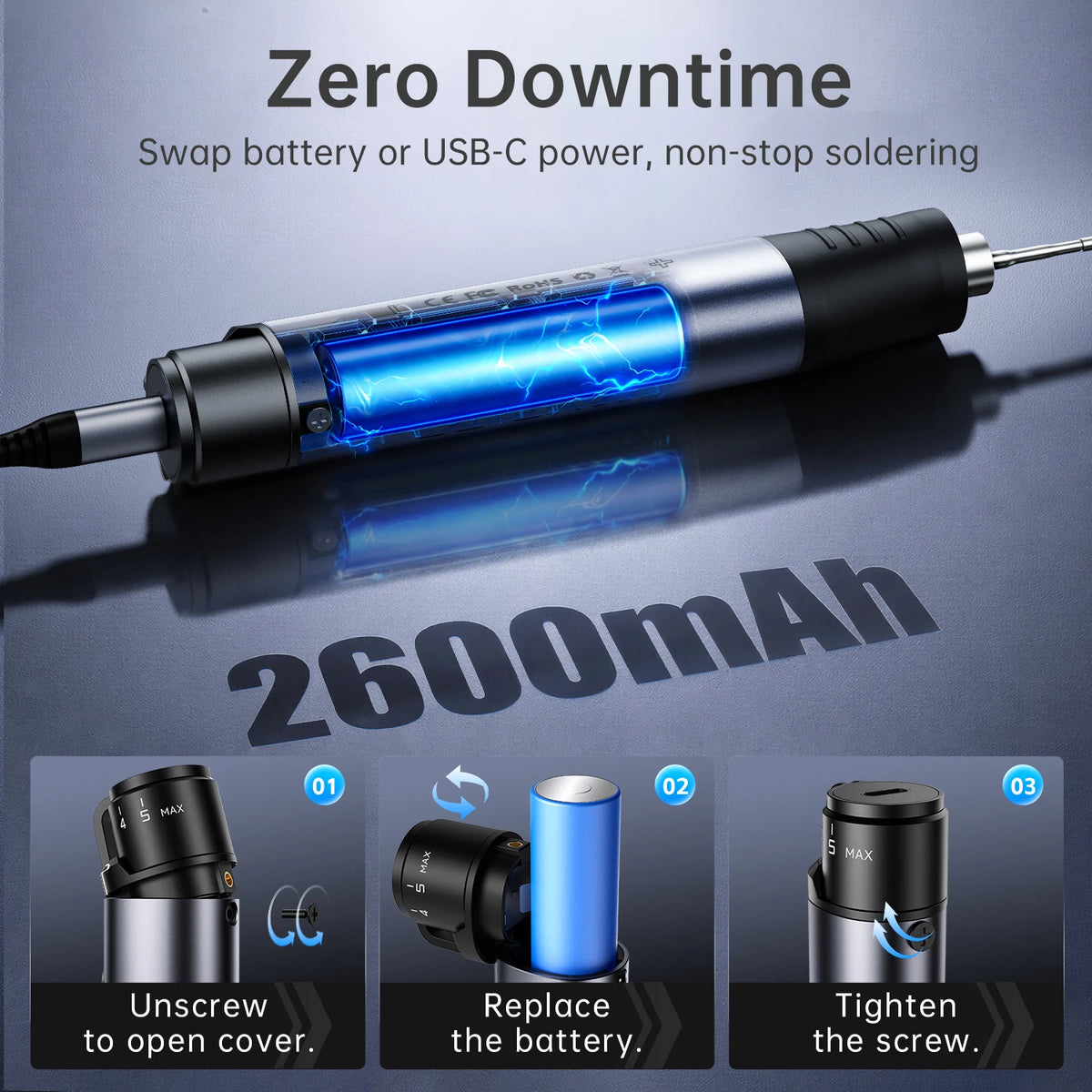 Fixoora Cordless Precision Soldering Iron