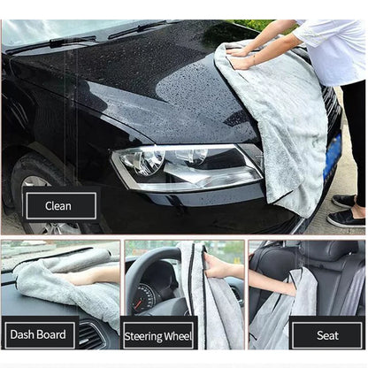 Fixoora Plush Microfiber Car Drying Towel