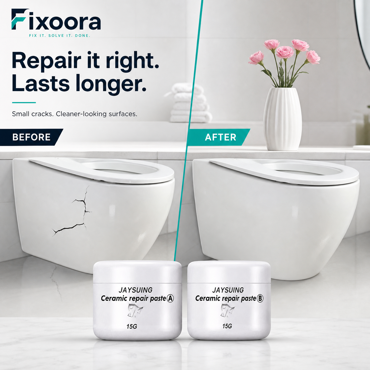 Ceramic & Porcelain Repair Kit 2x