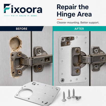 Cabinet Hinge Repair Plate Kit