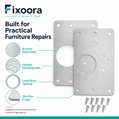 Cabinet Hinge Repair Plate Kit