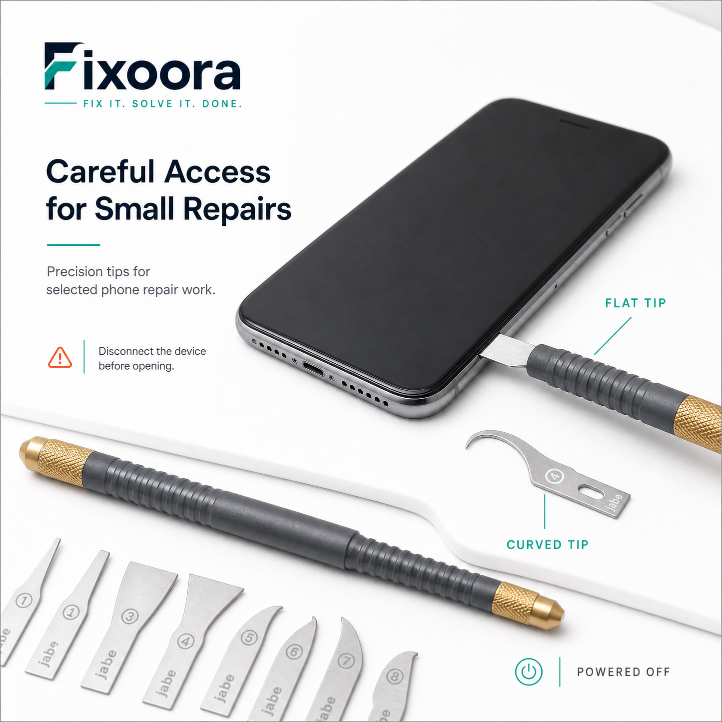 Precision Chip Removal Blade Set