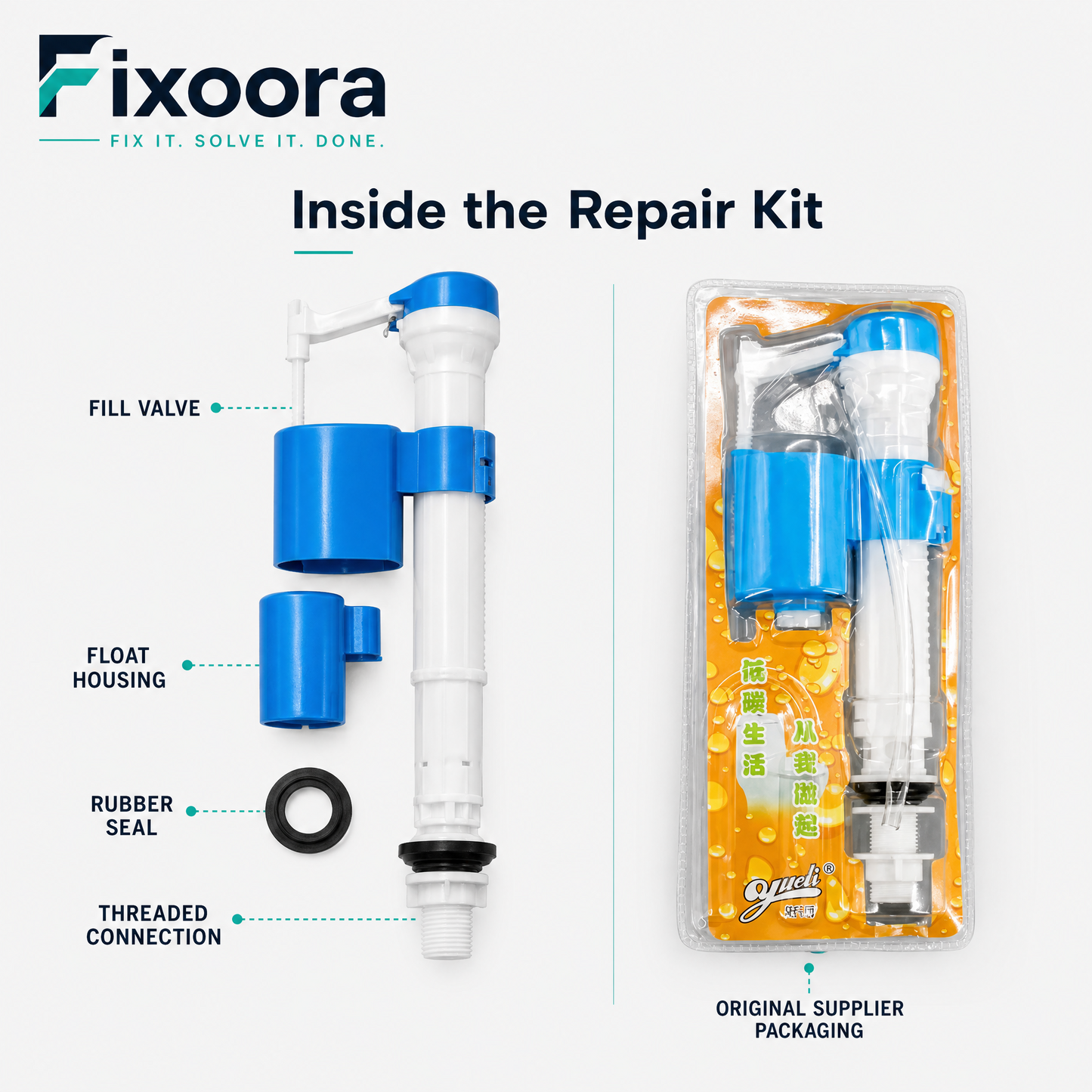 Adjustable Toilet Fill Valve