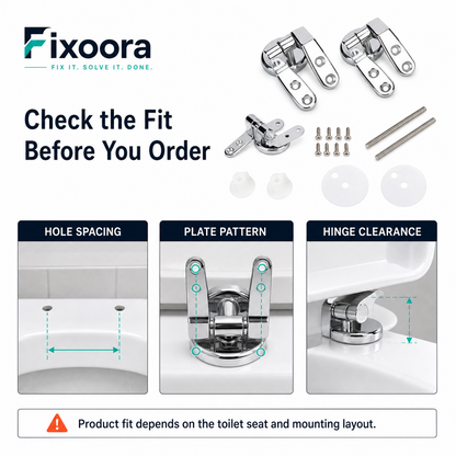 Toilet Seat Hinge Repair Kit