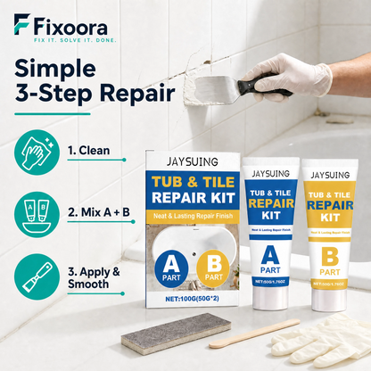 Bathtub Repair Kit (Premium Repair Paste)