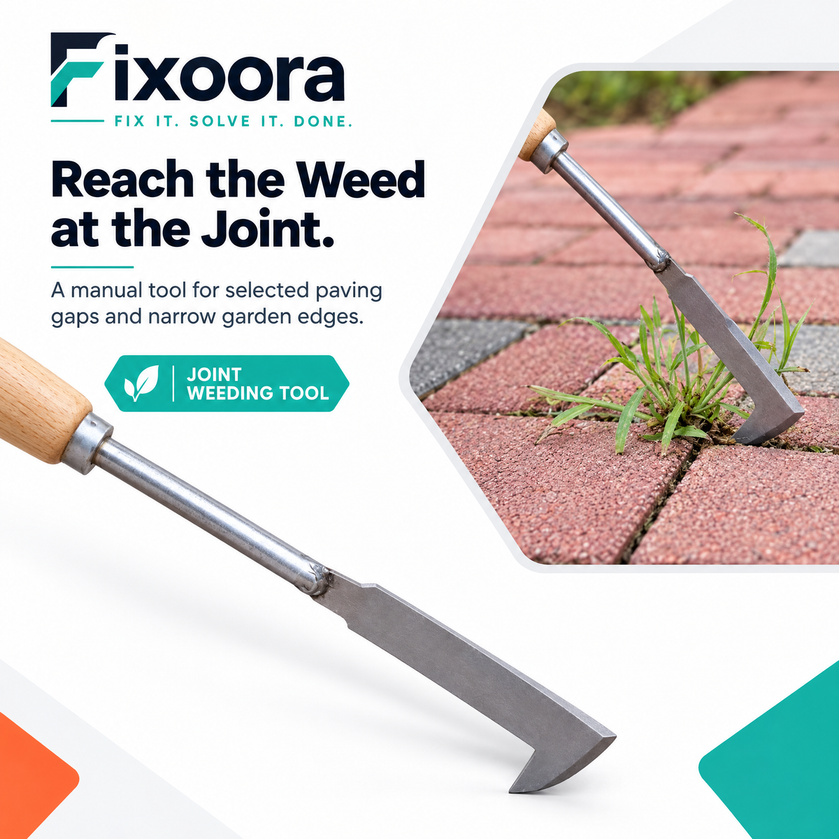 Fixoora Patio Gap Weeding Tool
